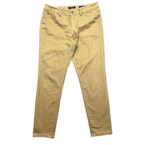 Curve Appeal Minimalist Jeggings Khaki Pants Stretch Casual Size 8‎ Fits 30 Boho